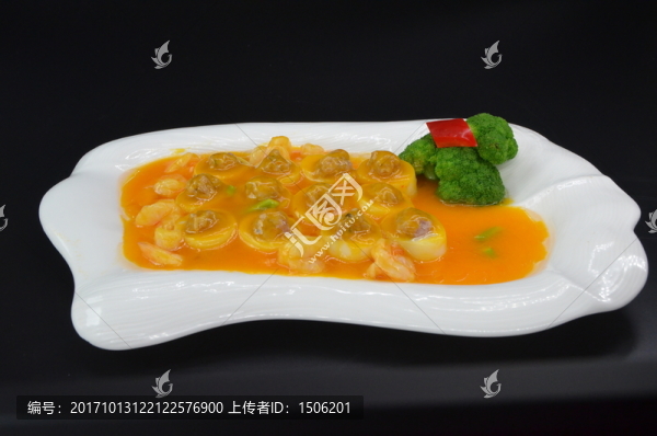 金湯豆腐蝦仁