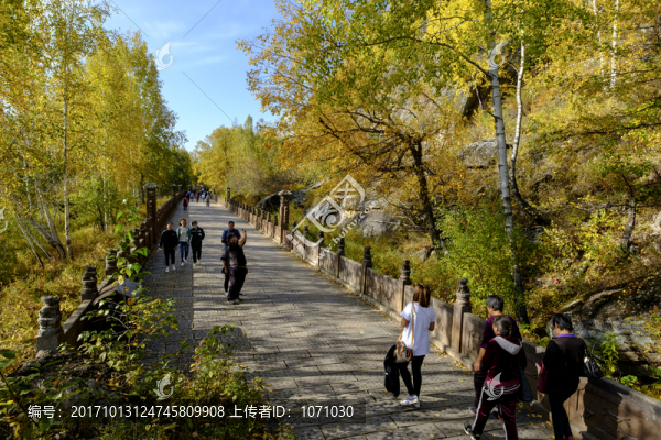 嘎仙洞景區(qū)秋色