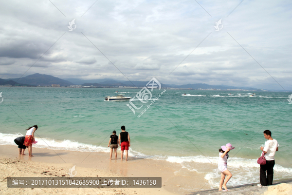 海邊玩耍,海灘