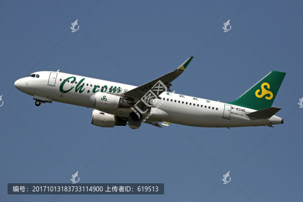 春秋航空,飛機(jī)起飛,民航