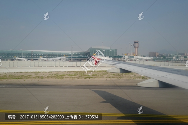 航拍,飛機,機翼,民航,運輸