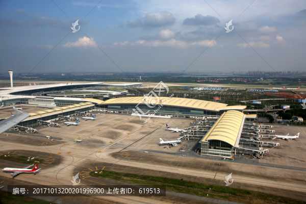 武漢機(jī)場(chǎng),T2航站樓,全景