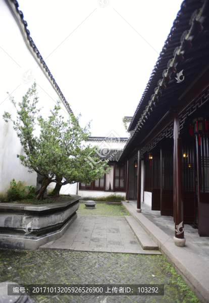 蘇州留園的古建筑院落