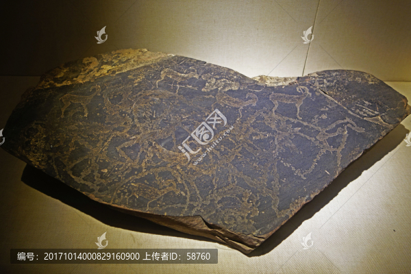 賀蘭山巖畫(huà),山羊,馬