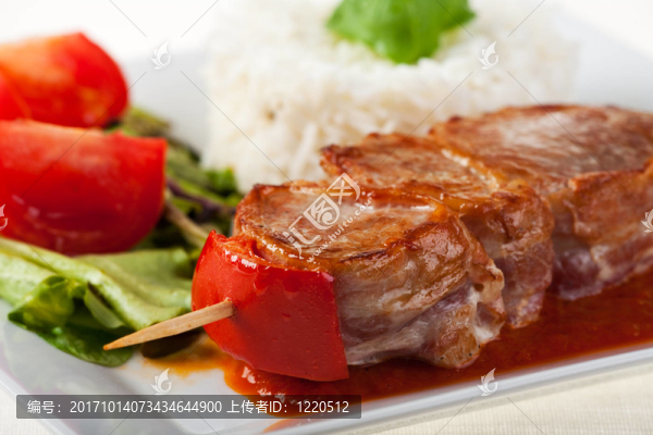 串米豬肉