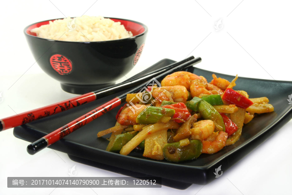 亞洲蝦仁飯