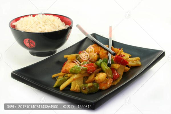 亞洲蝦仁飯