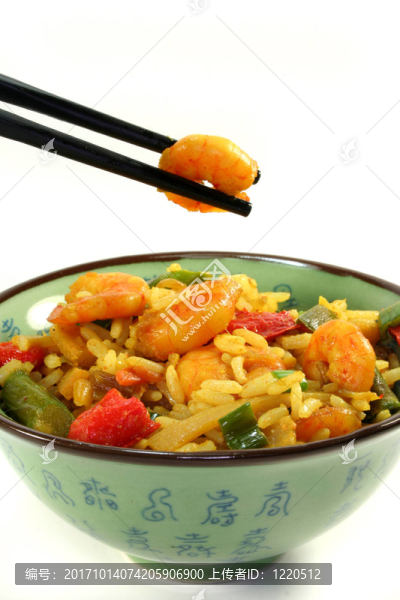 亞洲蝦仁飯