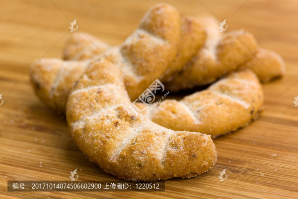 ？木制的甜餅干