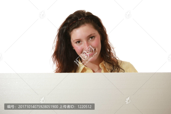 女人和標(biāo)志