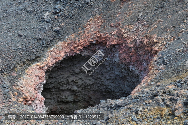 休眠火山在加拉帕戈斯群島