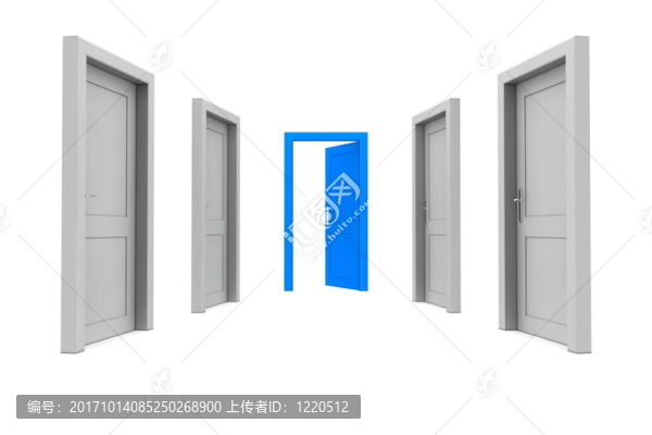 藍(lán)色的