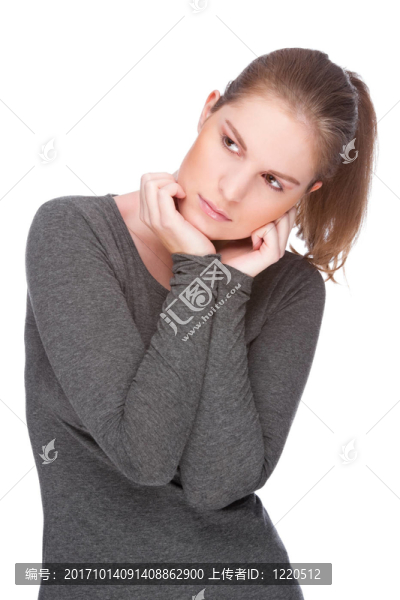 年輕的女人