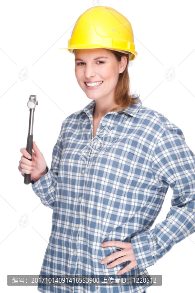 女人用錘