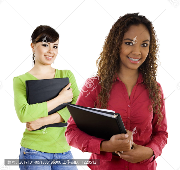 女人笑了