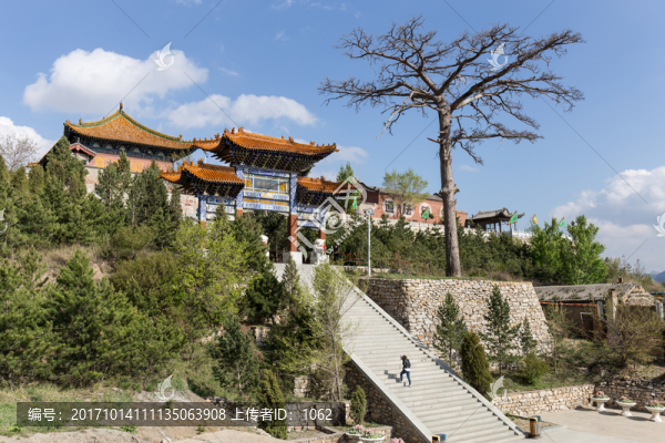 北岳恒山寺廟