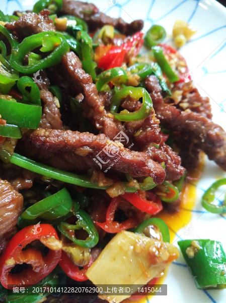 辣椒炒牛肉