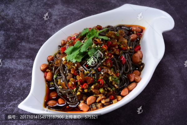 酸辣蕨根粉