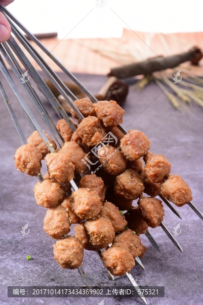 串烤羊肉丸子