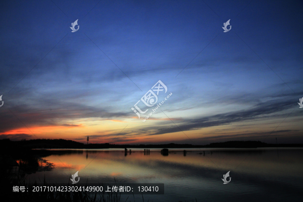 濕地黃昏