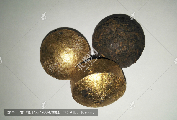 迷你普洱茶,高清特寫