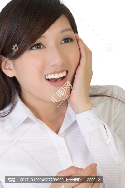 的臉