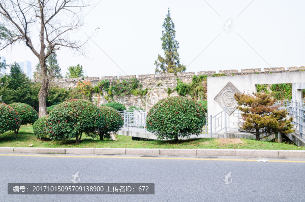 明城墻及沿墻道路景觀