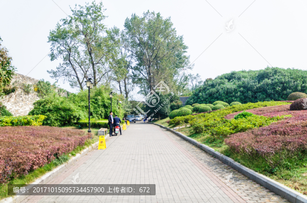 明城墻及沿墻道路景觀