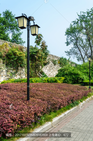 明城墻及沿墻道路景觀