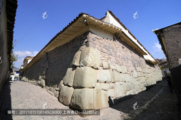 印加的宮殿在cusco