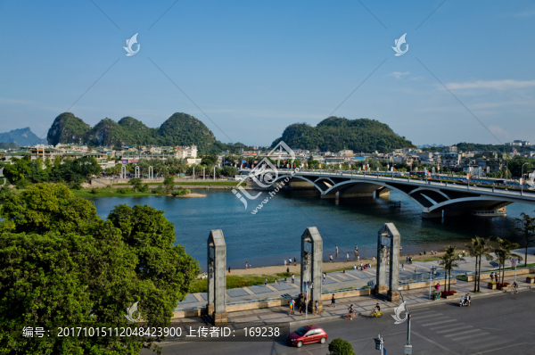 漓江,解放橋
