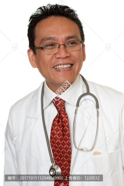 肖像友好的醫(yī)生