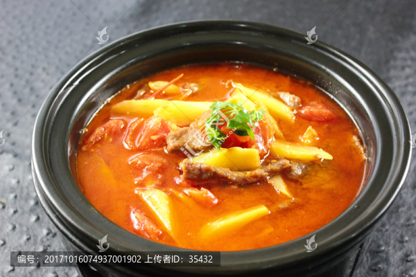番茄土豆牛腩