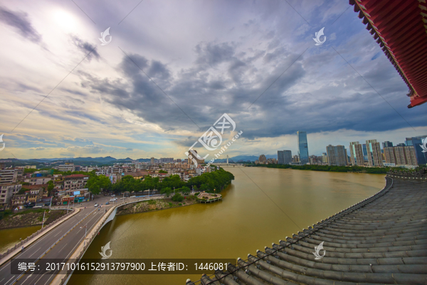 惠州橋東城市鳥瞰風(fēng)光