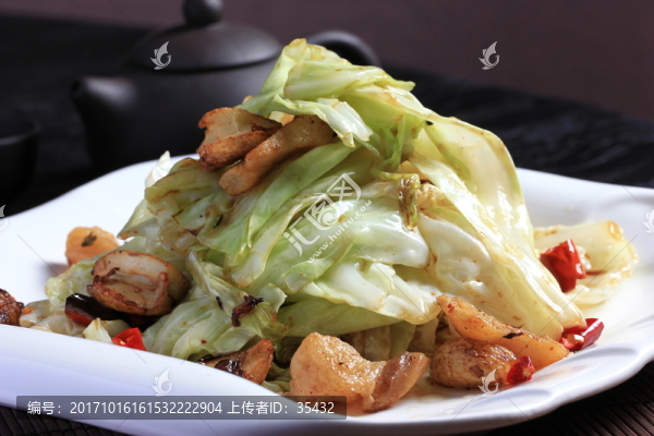熗炒手撕包菜