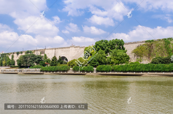 明城墻及護(hù)城河