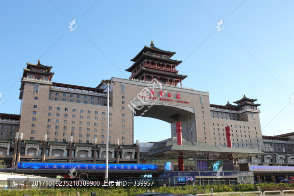 北京西站,站臺(tái),北京西客站,火