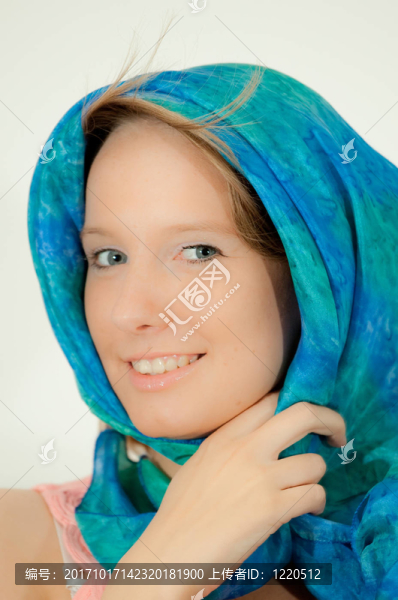 風中的女人