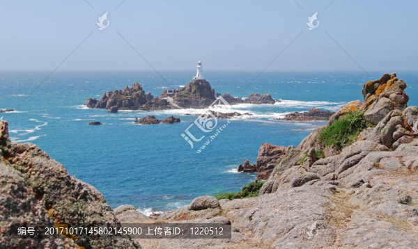 corbire澤西島上的燈塔