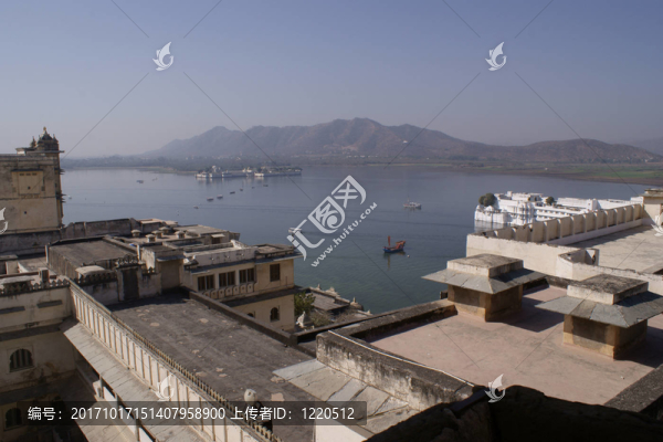 烏代布爾印度湖Pichola，