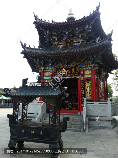 遼陽廣佑寺,佛亭