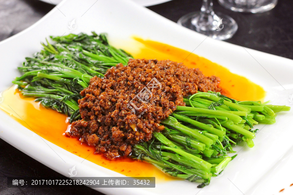 肉醬空心菜