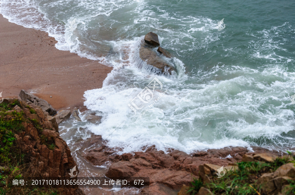 海灘海浪