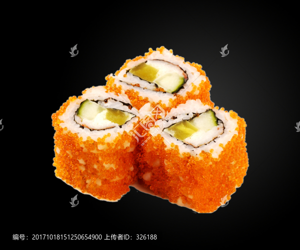 三文魚(yú)籽壽司卷