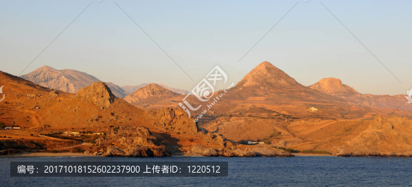 在damnoni,-基亞斯克里特島海岸