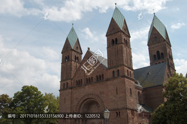 在巴特洪堡的救世主教堂-匯圖網(wǎng) www.fosd68.com 在巴特洪堡的救世主教堂