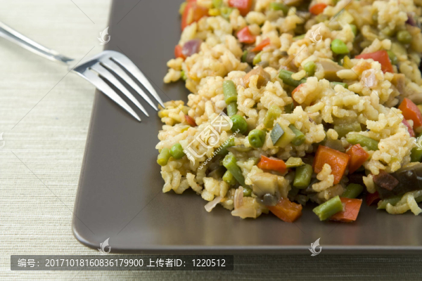 素食西班牙海鮮飯
