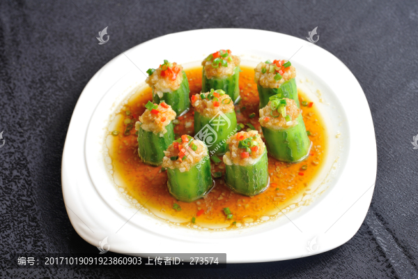 蒜茸元貝蒸勝瓜