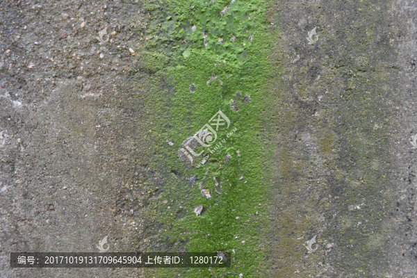 斑駁的水泥墻