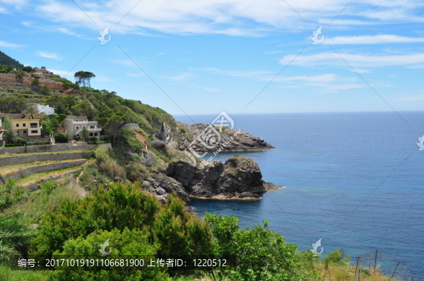 馬略卡島的海岸
